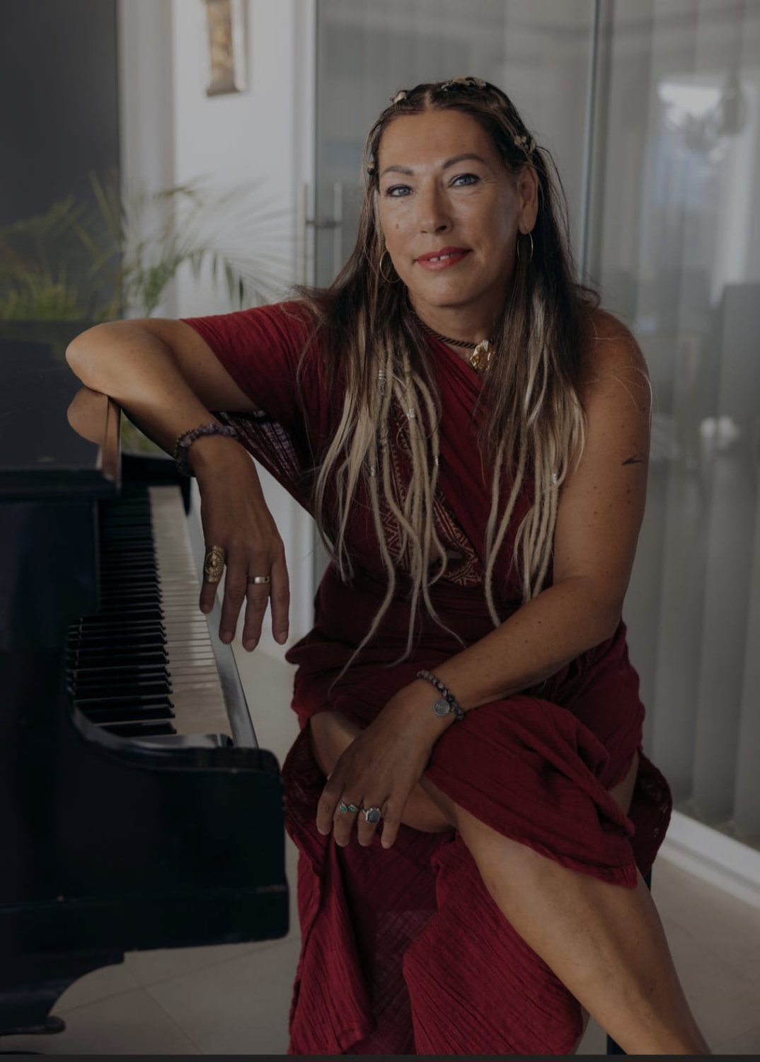 Dagmar Schaumaier-Niedermeier am Klavier